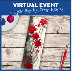 VIRTUAL CLASS! PAINT AT HOME!